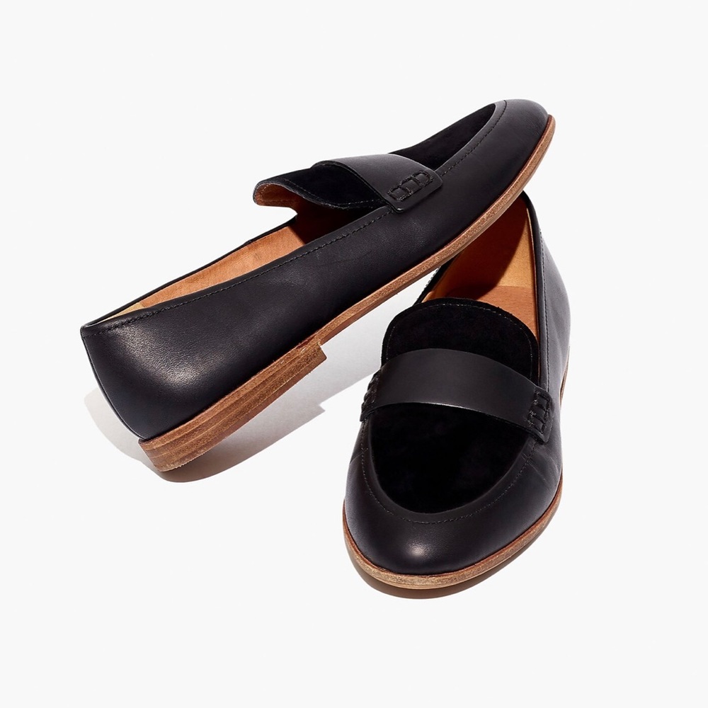 NWOT Madewell || The Alex Loafer in Leather and Suede